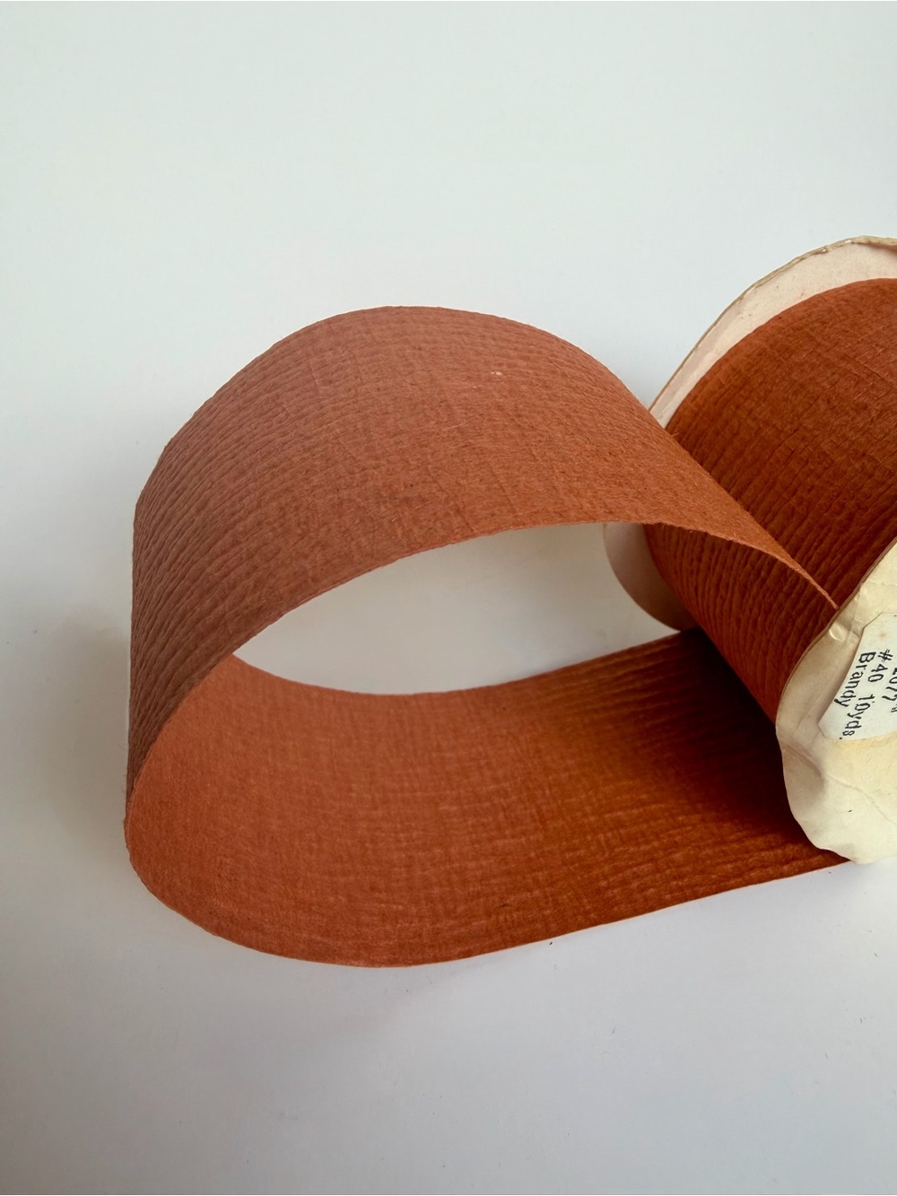 Vintage Ribbon Lot Krinkle Kraft Olympus Lion Ribbon Craft Sewing Trim Destash - Picture 6 of 15